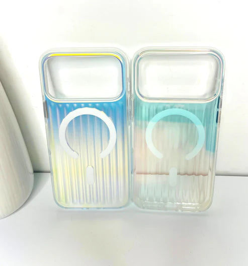 iPhone 17 pro Max Corrugated Pattern Mag Armor Fusion X Case