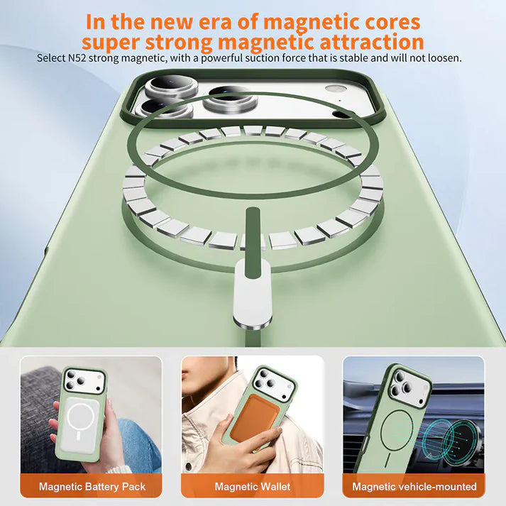iPhone 17 Pro Max Case – MagSafe Colored Shockproof Cover