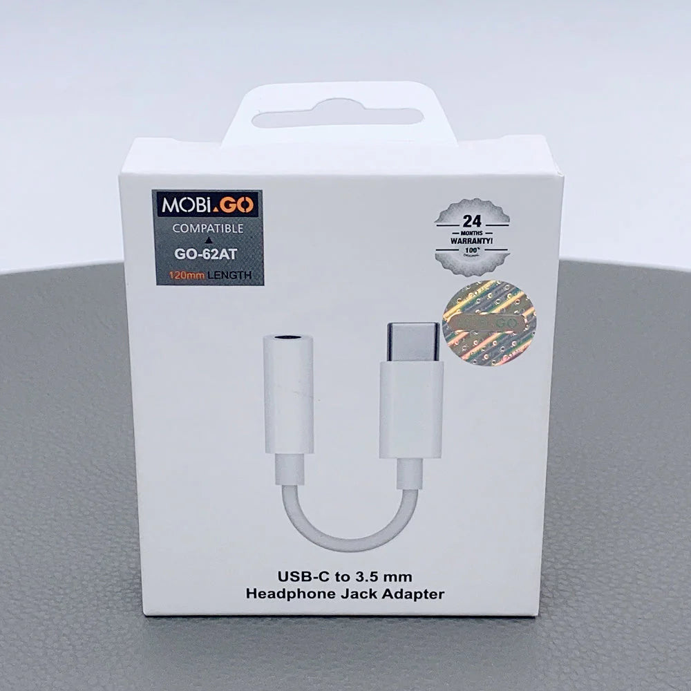Type-C to 3.5mm Aux Headphone Adapter