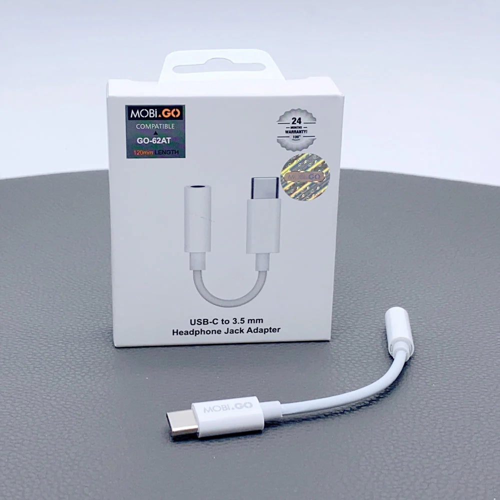 Type-C to 3.5mm Aux Headphone Adapter