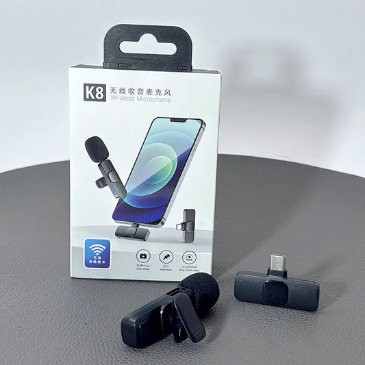 Wireless Lavalier Microphone K8 (Lighting & Type-c) Wireless Lavalier Microphone K8 (Lighting & Type-c) Wireless  Microphone K8 (Lighting & Type-c) Wireless  Microphone K8 (Lighting & Type-c) Wireless Lavalier Microphone K8 (Lighting & Type-c)