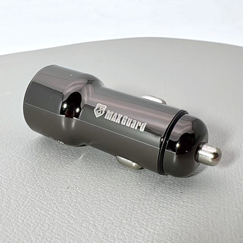 Car Charger with Type-C and USB Port - Fast Charger