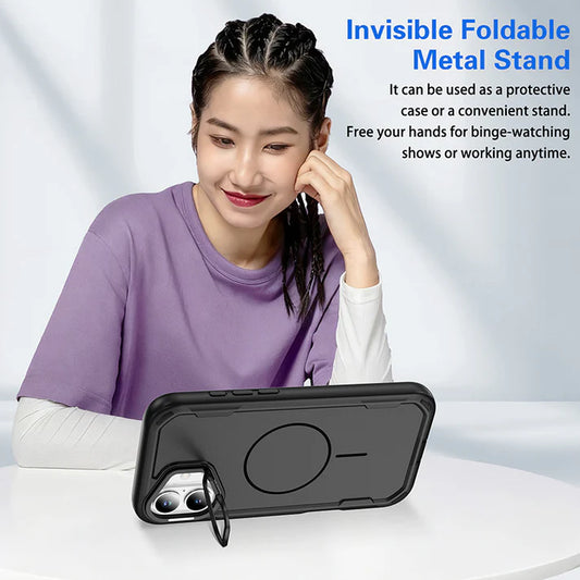 Case For iPhone 17 6.3 Maxguard Rock Shield Magfit