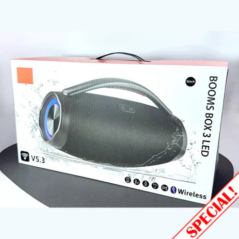 Boombox LED Bluetooth 5.3 Speaker B45