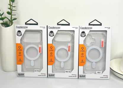 iPhone 17 Pro Max Case Artistry Mag Armor Clear Case  - Strong Magnet