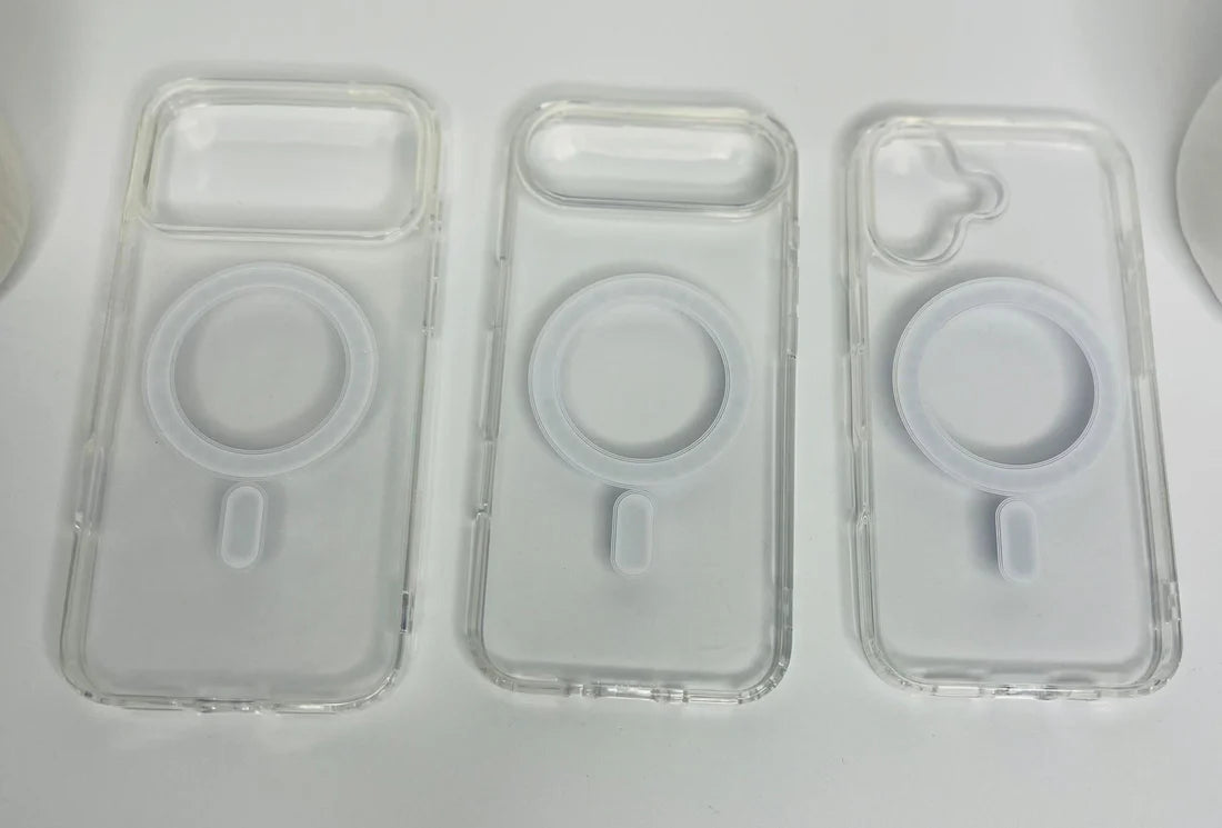 iPhone 17 Case Clear - strong stick with magnet