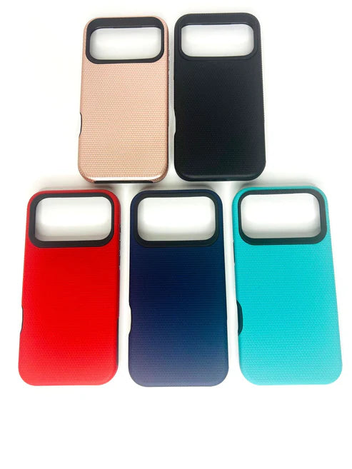 iPhone 17 Pro Max Case Tough Armor Textured Magsafe Triangle Case