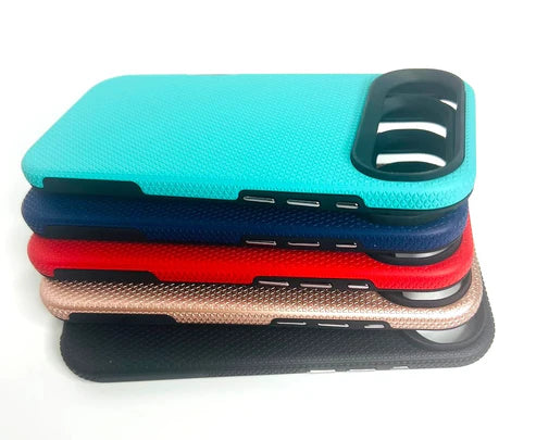 iPhone 17 Pro Max Case Tough Armor Textured Magsafe Triangle Case