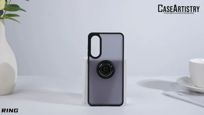 Samsung A07 Case Artistry Tough Armor Ring Case For Samsung Galaxy A07 4G