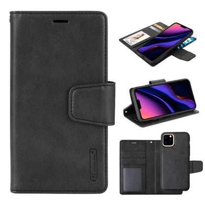 iPhone 17 pro Max magnetic detachable leather Wallet Case iPhone 17 Pro Max Black